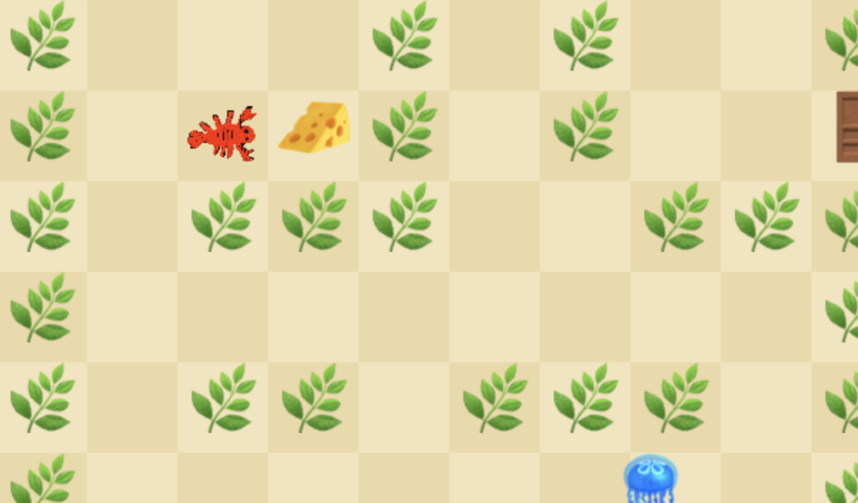 Cheese Quest game screenshot