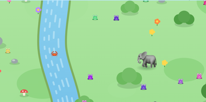 Find Froggy game screenshot
