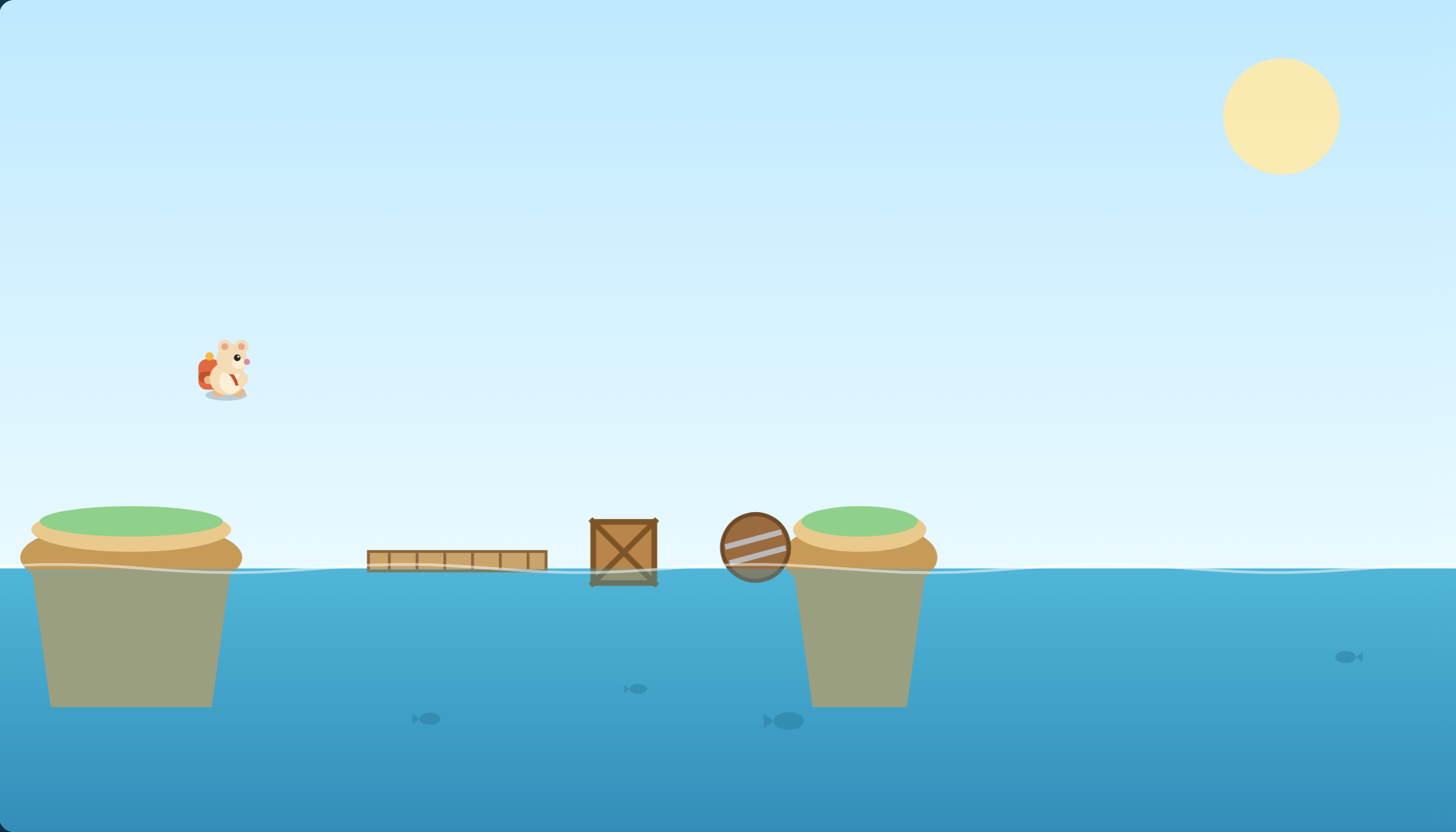 Hamster Islands game screenshot