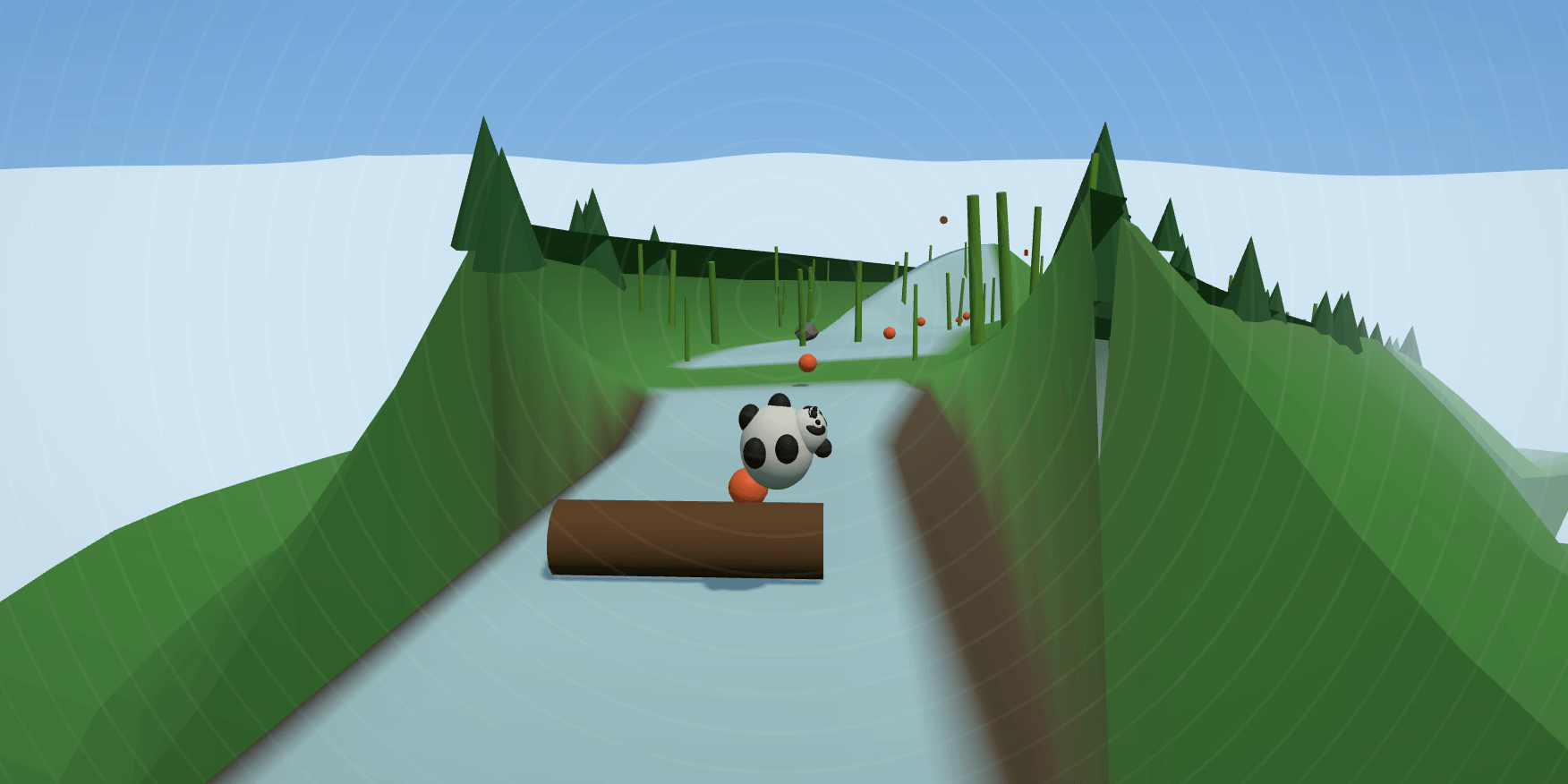 Panda Roll game screenshot